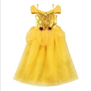 Beauty And the Beast Belle Glitter Dress